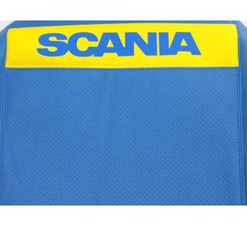 Чехлы SCANIA R440 17г. Синий экокожа-foto3