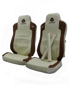 Чехлы SITRAK MAX LX Экокожа перфорация вышивка