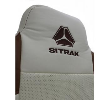 Чехлы SITRAK MAX LX Экокожа перфорация вышивка-foto5