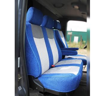 Чехлы Газель NEXT (3мест) Велюр Астра-foto3