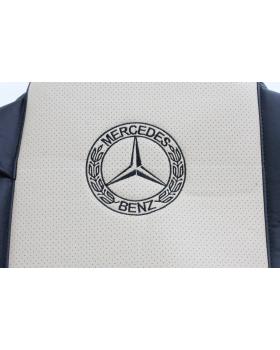 Чехлы MERCEDES Actros MP3 Экокожа перфорация вышивка-foto2