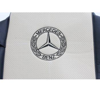 Чехлы MERCEDES Actros MP3 Экокожа перфорация вышивка-foto2