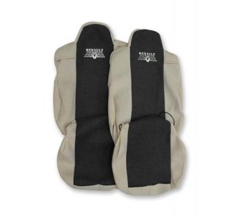 Чехлы Renault T440 Астра черная шелкография-foto2