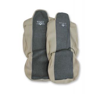 Чехлы Renault T440 Астра серая шелкография-foto3