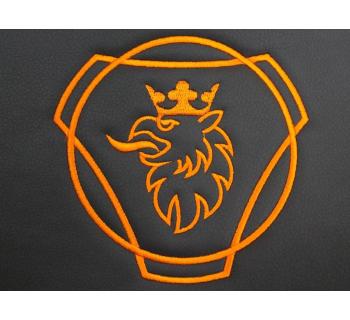 Чехлы на SCANIA 6 Массажная сетка экокожа-foto4
