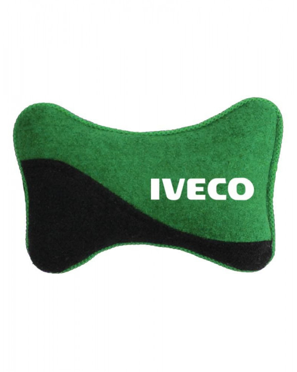Подголовник косточка IVECO зеленая