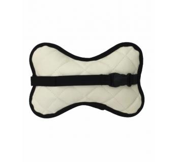 Подголовник косточка Экокожа беж-foto2