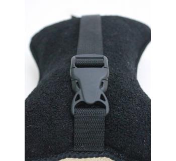 Подголовник косточка Экокожа Черный-foto2