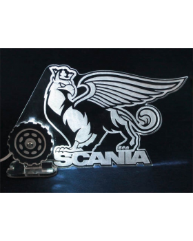 Светодиодная табличка мини SCANIA
