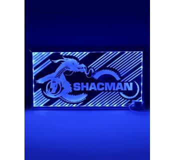 Панно Светодиодное SHACMAN ДРАКОН зеркало RGBW-foto2