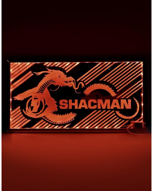 Панно Светодиодное SHACMAN ДРАКОН зеркало RGBW