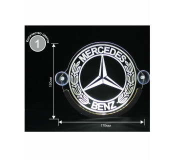 Светодиодная табличка Mercedes
