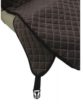 Накидка автомобильная Коричневый Вельвет Sitrak MAX-foto2