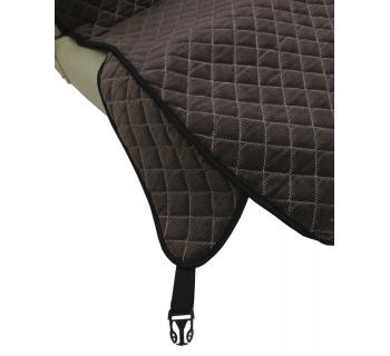 Накидка автомобильная Коричневый Вельвет Sitrak MAX-foto2