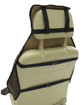 Накидка автомобильная Коричневый Вельвет Sitrak MAX-foto4