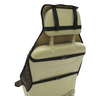 Накидка автомобильная Коричневый Вельвет Sitrak MAX-foto4