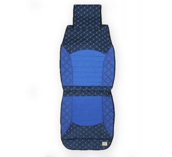 Накидка универсальная Велюр/Кожа синий-foto2