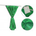 Комплект направляющих со шторами зеленые (тип С1 удлиненный)