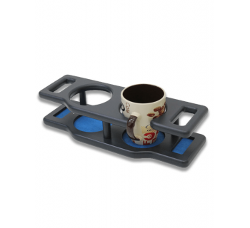 Подстаканник для 2х кружек с ручкой и подставкой для смартфона с магнитом-foto2