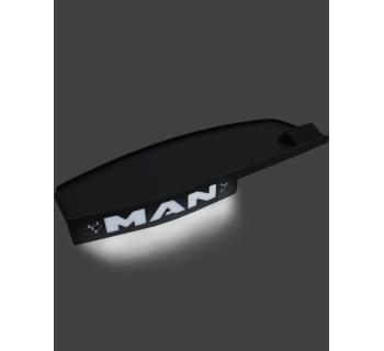 ! Полка в кабину MAN TGX (c подсветкой салона и логотипа)-foto3