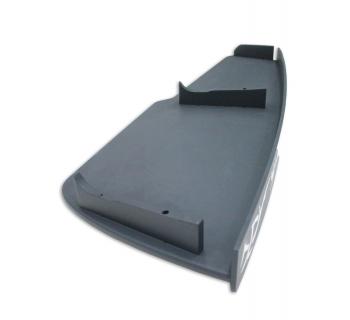 Полка в кабину Газель NEXT (Люк + Выдвижной столик + Подсветка салона и логотипа)-foto5