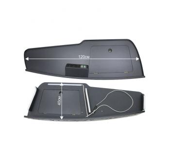 ! Полка в кабину Газель NEXT(Люк, Подсветка Салона и Логотипа)-foto3