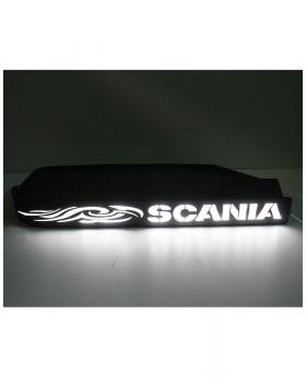 ! Полка TSA SCANIA R400 2015 (столик + подсветка лого)-foto2