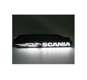 ! Полка TSA SCANIA R400 2015 (столик + подсветка лого)-foto2