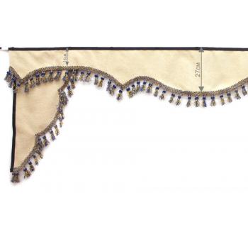 Ламбрекен лобового широкие астра мохношарик-foto2