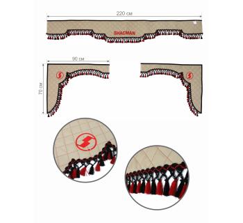 Комплект 3Х на SHACMAN Экокожа/Бархат-foto2