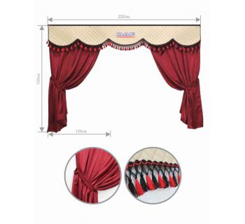 Комплект 3Х на DAF Экокожа/Бархат-foto2