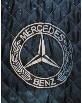 Ночные шторы ламбрекен и уголки с фотопечатью MERCEDES-foto2