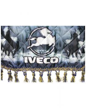Ночные шторы ламбрекен и уголки с фотопечатью IVECO-foto3
