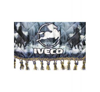 Ночные шторы ламбрекен и уголки с фотопечатью IVECO-foto3