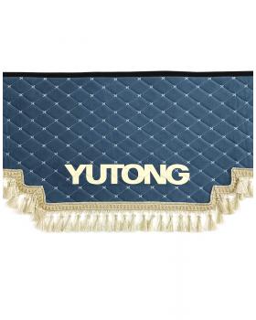 Ламбрекен лобового окна YUTONG кабрио синий-foto2