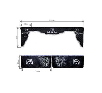 Ночные шторы ламбрекен и уголки с фотопечатью MAN-foto4