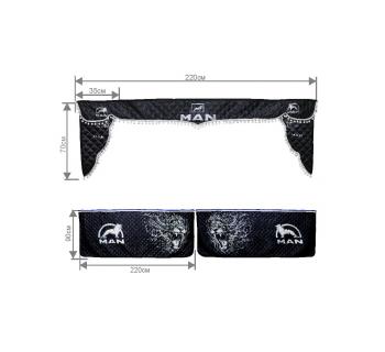 Ночные шторы ламбрекен и уголки с фотопечатью MAN-foto3