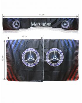 Комплект спального места с принтом "Mercedes"-foto2