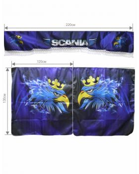 Комплект спального места с принтом "SCANIA"-foto2