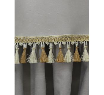 Комплект штор кабрио Бежевый (7)-foto3