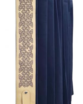 Шторы ночные 270*90 канвас, синий скандинавский-foto4