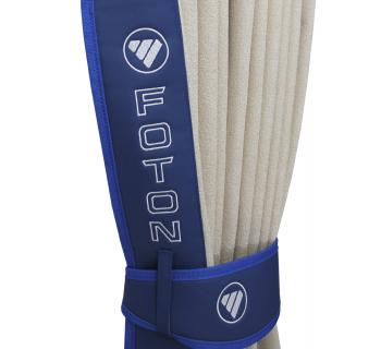 Шторы лобового окна FOTON (90х220) бежевый/ синий-foto3