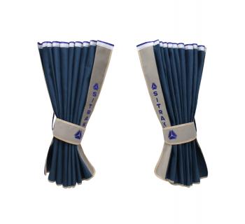 Шторы лобового окна SITRAK (90х240 см) Синий/Бежевый-foto2