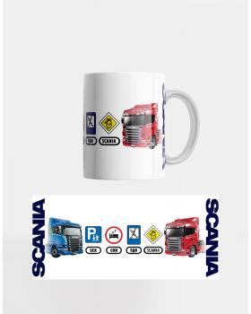 Кружка керамическая SCANIA 