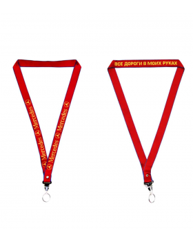 Шнур на карабине с кольцом MERCEDES Шнур на карабине с кольцом MERCEDES