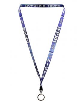 Шнур на карабине с кольцом HIGER