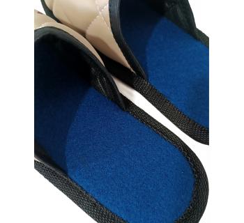 Тапочки экокожа YUTONG (Бежевый)-foto2