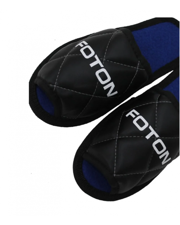 Тапочки экокожа FOTON Черный