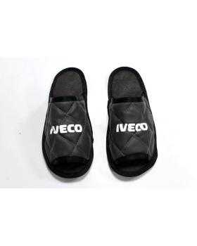 Тапочки экокожа IVECO (Черный)
