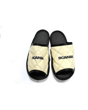 Тапочки экокожа SCANIA (Бежевый)